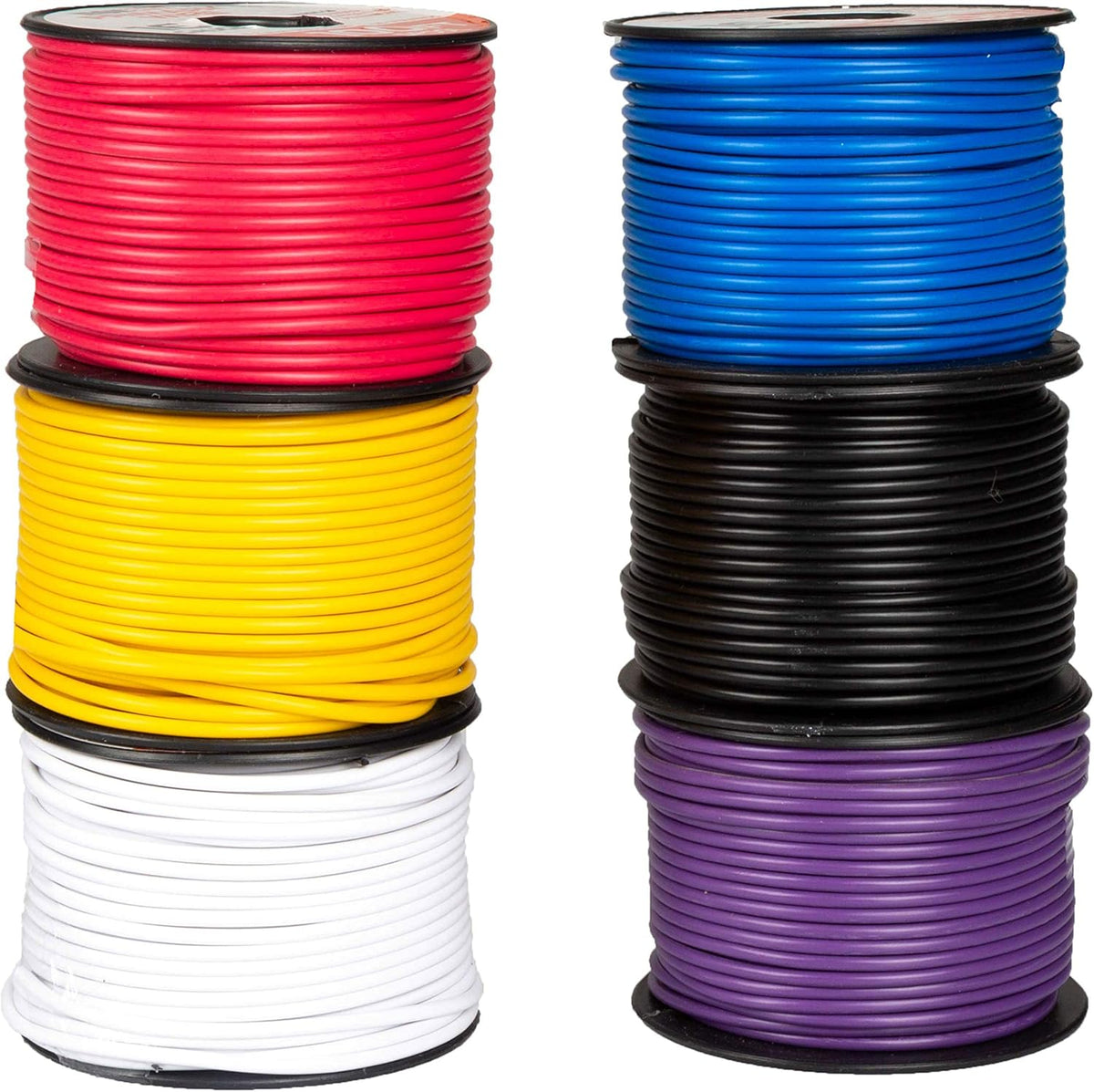 12 Gauge Copper Clad Aluminum Wire 100 Ft per Roll Pack of 2 U660