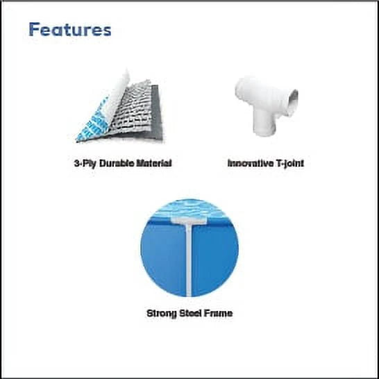 8' X 20 Steel Frame Swimming Pool G533