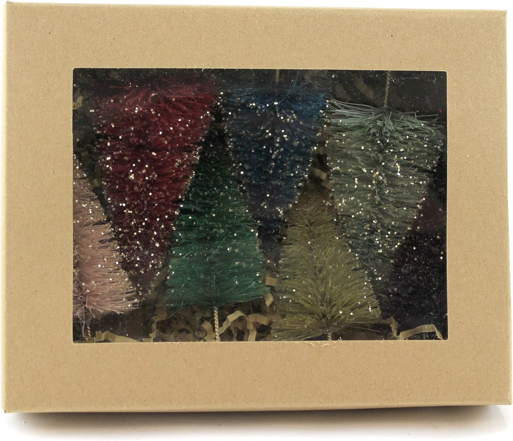 Multicolored Bottle Brush Tree Mini Set K107