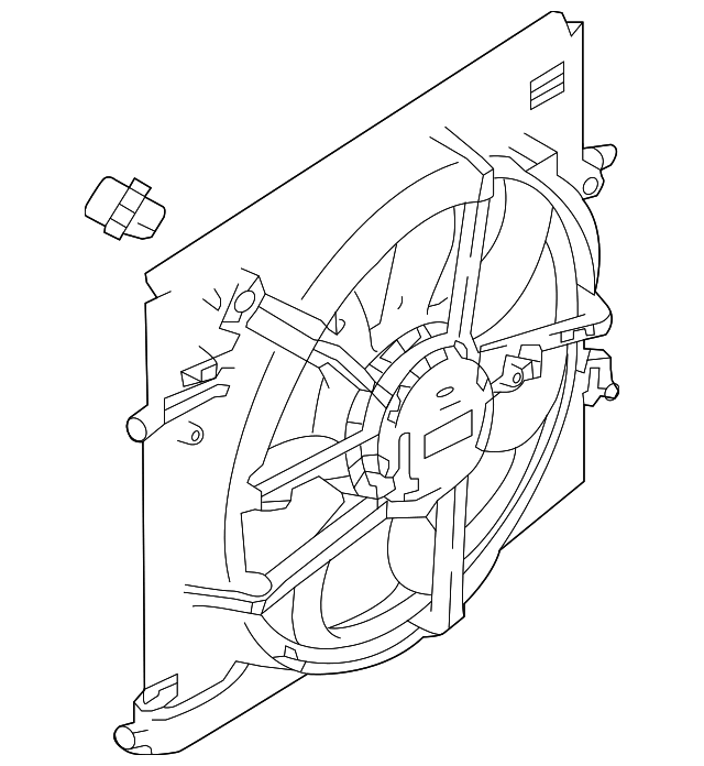 Condensor Fan Electric Module F16422