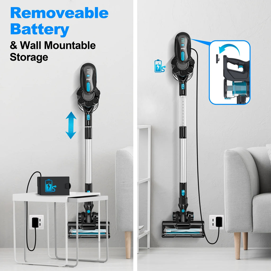 Cordless Stick Vacuum 20KPa 6-in-1 Blue X14288