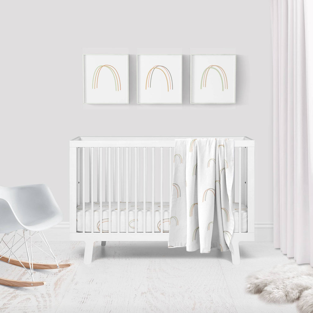 Organic Cotton 3-Piece Crib Bedding Set O595495