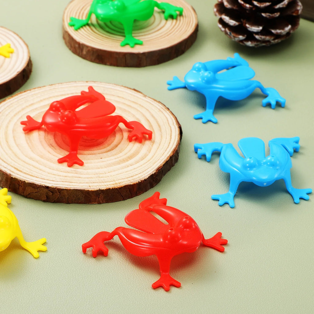 16 Pcs Frogs Toys Assorted Colors K86690