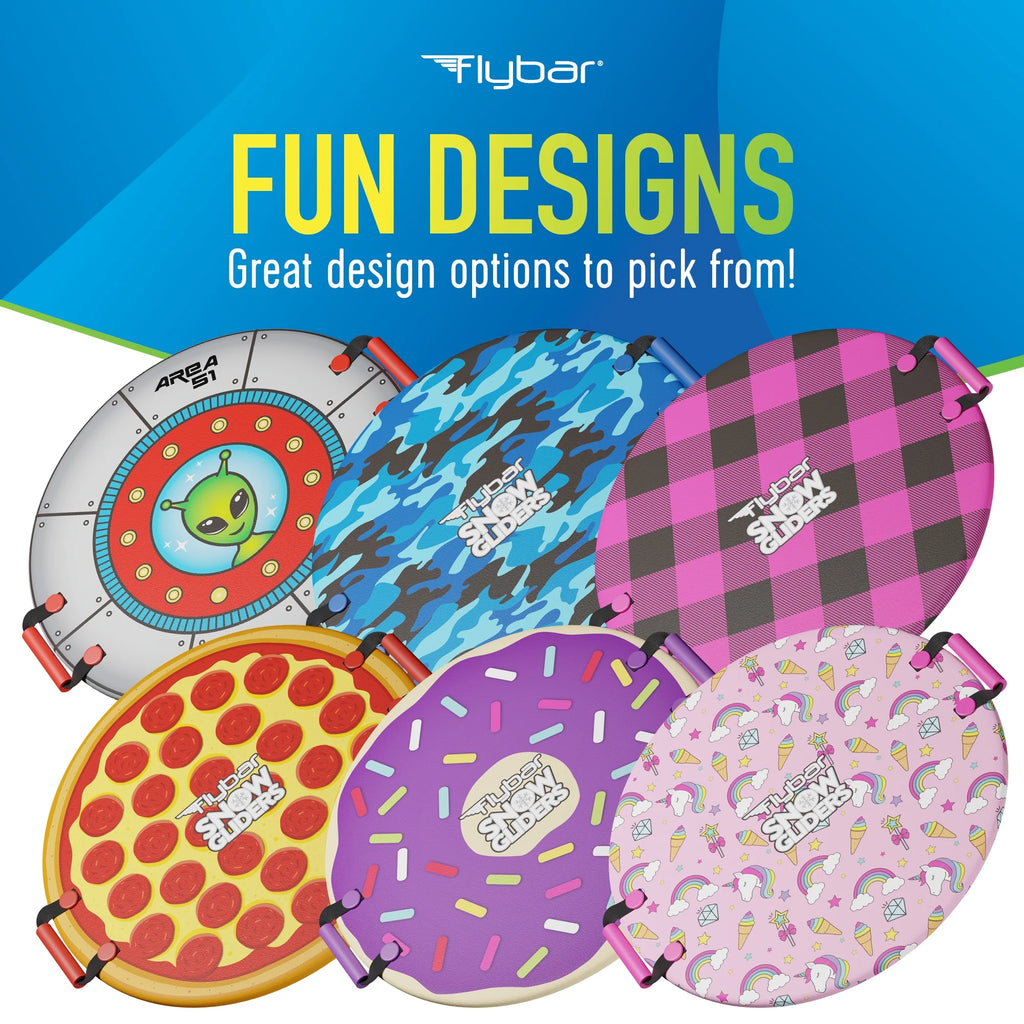 Camo Foam Saucer Disc Snow Sled for Kids G14854