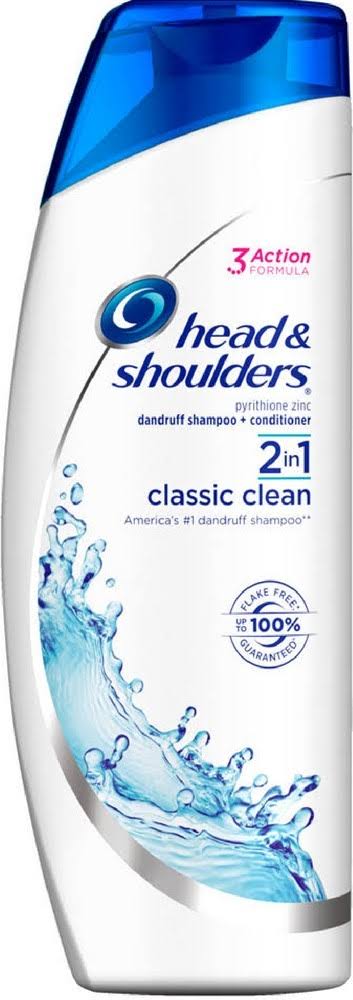 2-in-1 Dandruff Shampoo + Conditioner, Classic Clean 14.20 oz (Pack of 6) A414
