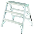 Aluminum Sawhorse Step Ladder Z39994