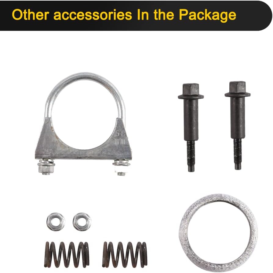 Stainless Steel Catalytic Converter with Gasket M84302