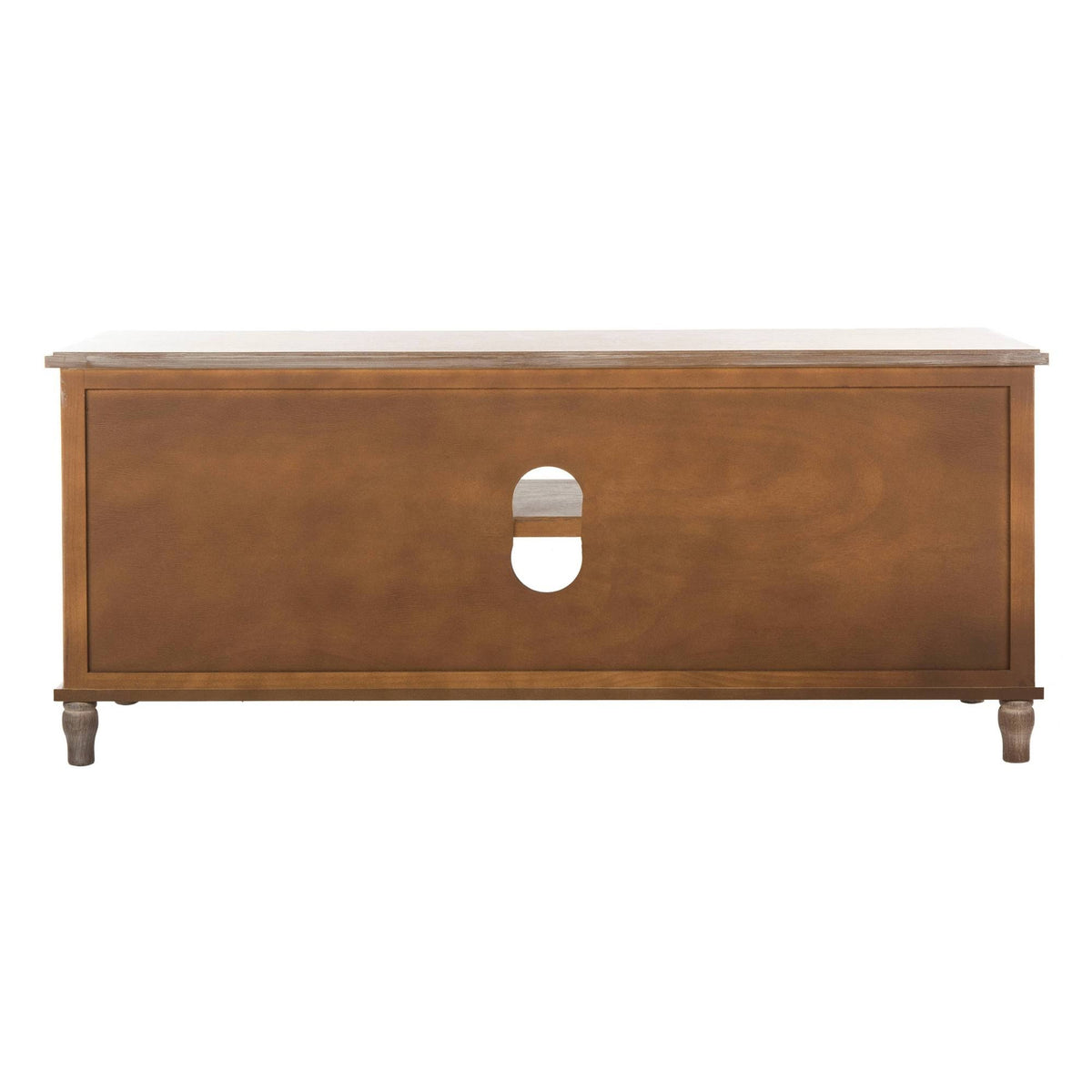 Vintage White Entertainment Unit R7136