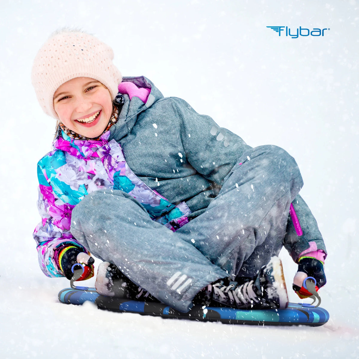Camo Foam Saucer Disc Snow Sled for Kids G14854