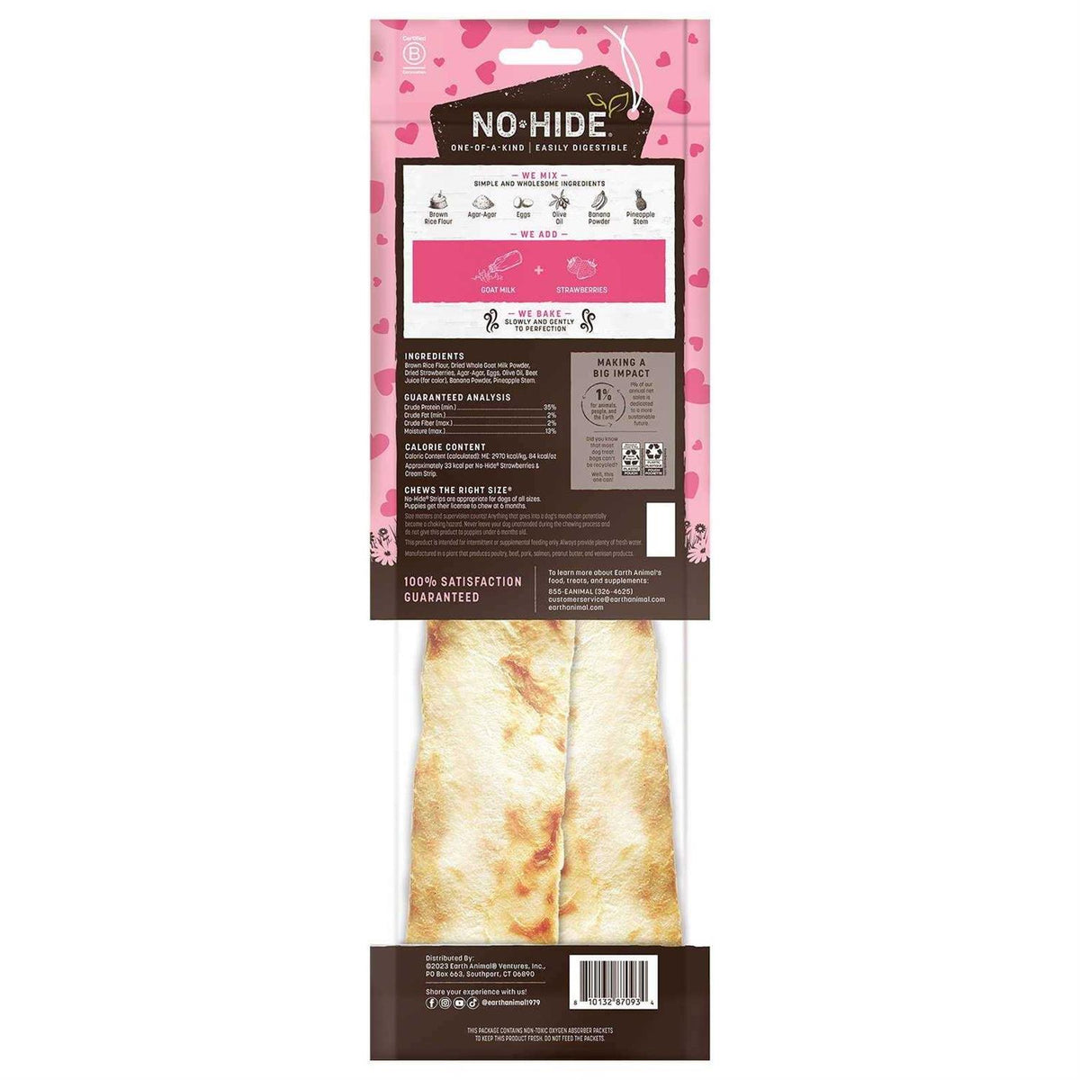 Strawberries & Cream Dog Treats H244