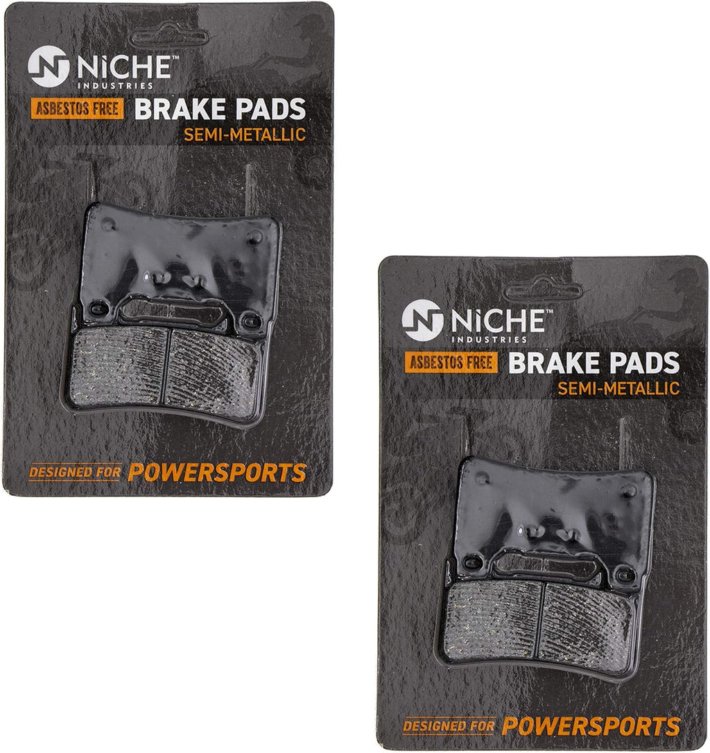 Semi-Metallic Brake Pad Set Pack of 2 T460