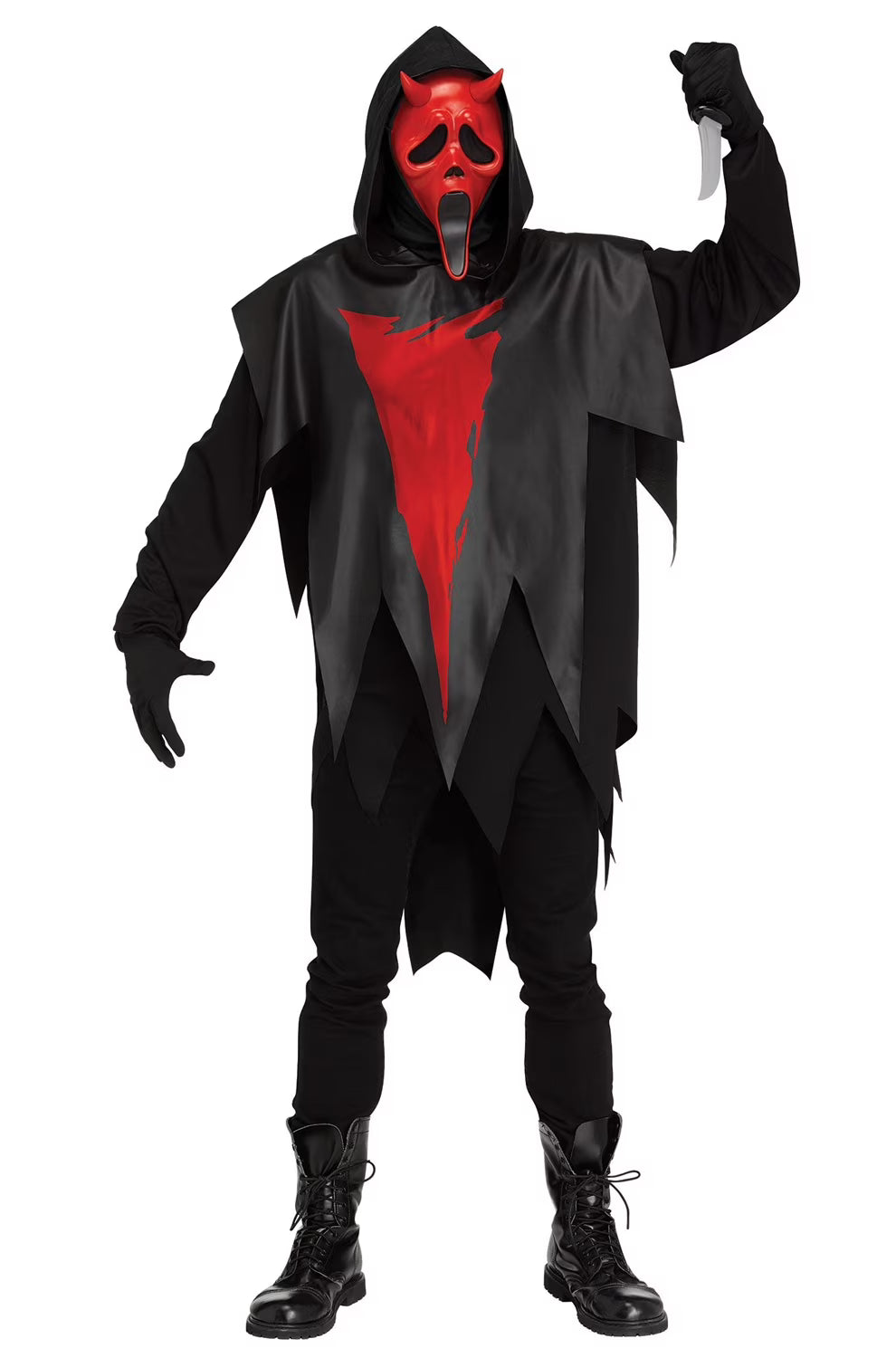 Devil Face Adult Costume Y5569
