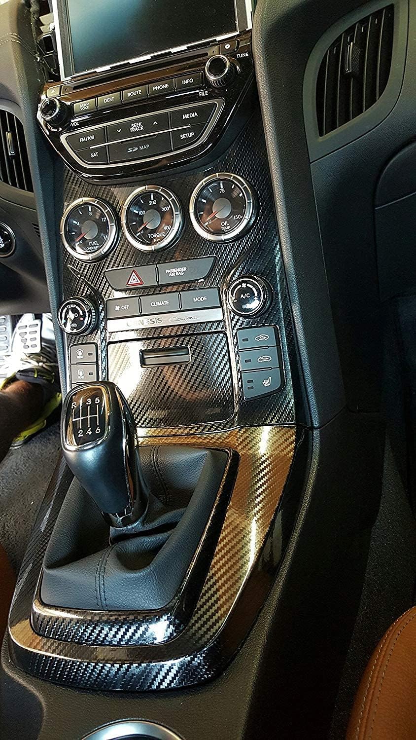 Black Carbon Fibre Vinyl Wrap Film (4ft x 5ft) W420