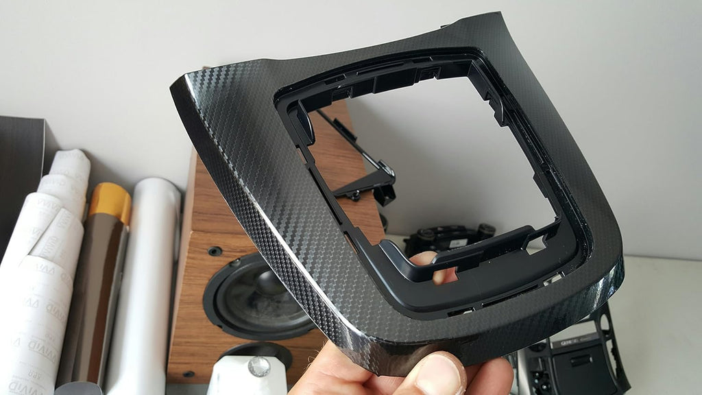 Black Carbon Fibre Vinyl Wrap Film (4ft x 5ft) W420