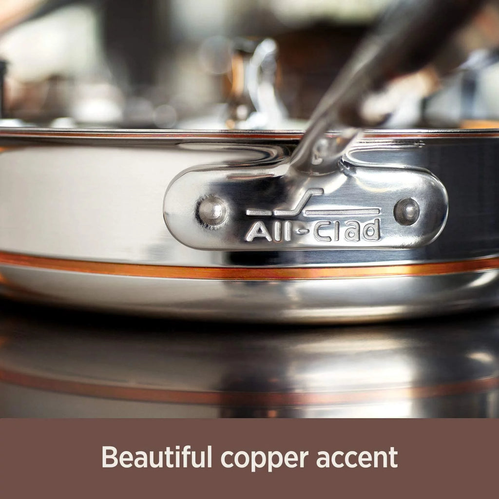 Copper Core 5-Ply Stainless Steel 14 Piece Cookware Set A2130