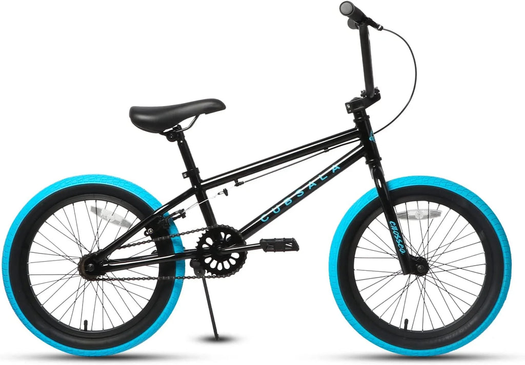 20 in Kids BMX Bike with 4 Pegs, Blue K548694
