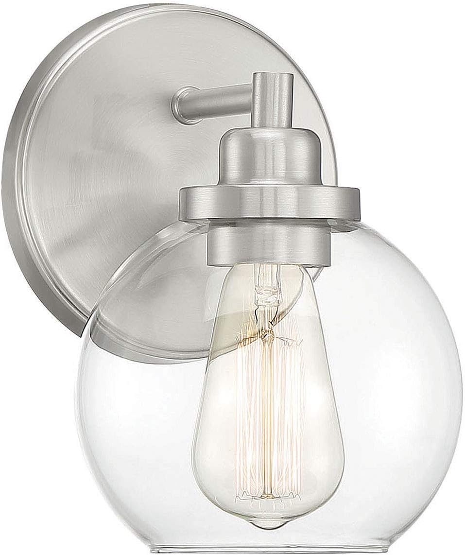 Matte Black 1 Light Sconce L4140