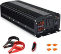 Pure Sine Wave Power Inverter 1000W 12V DC to AC 120V Surge 2000 Watt with LED Display V508