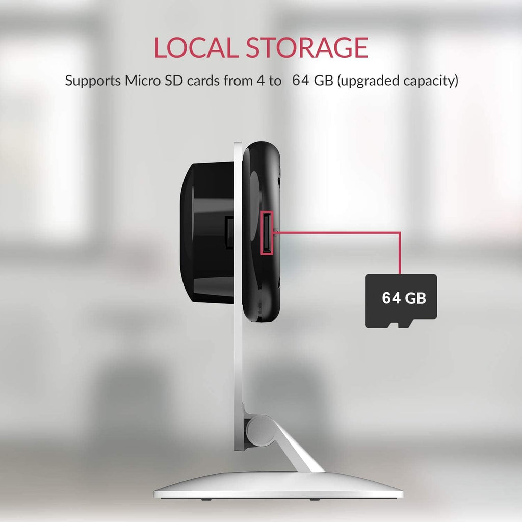 4pc 1080p WiFi Indoor Security Camera with Night Vision T52653
