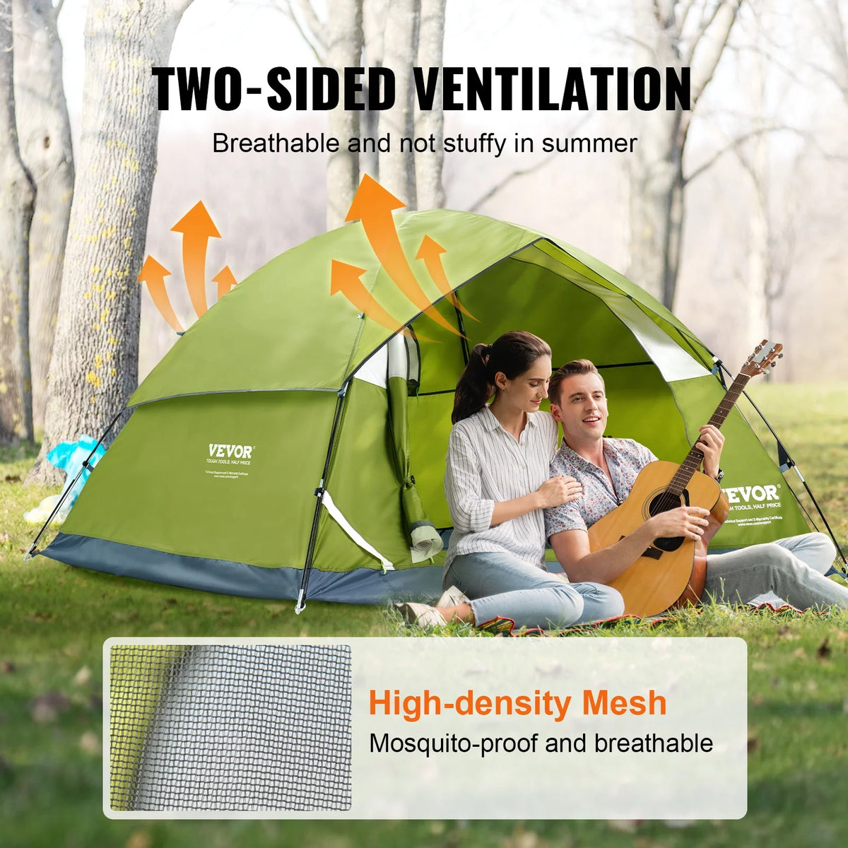 7 x 7 x 4 ft Waterproof Lightweight Camping Tent L208904