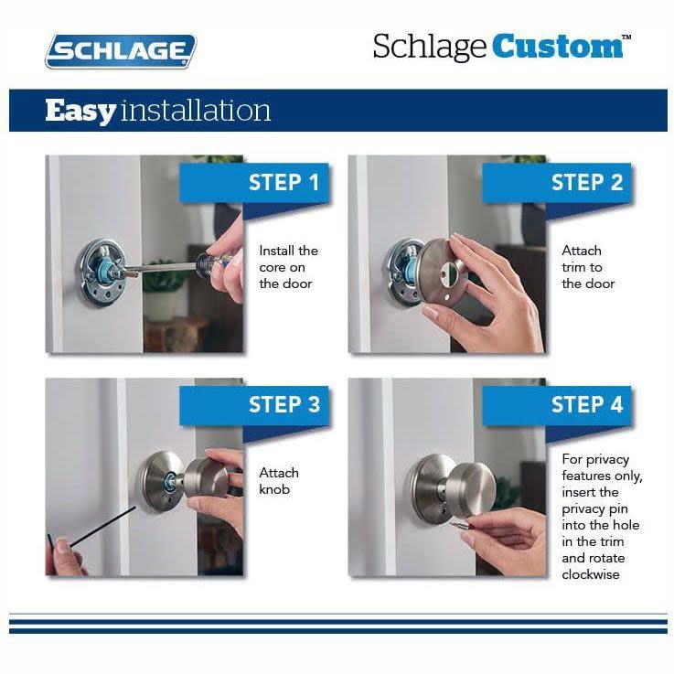 Aged Bronze Passage and Privacy Lock Knob G3531