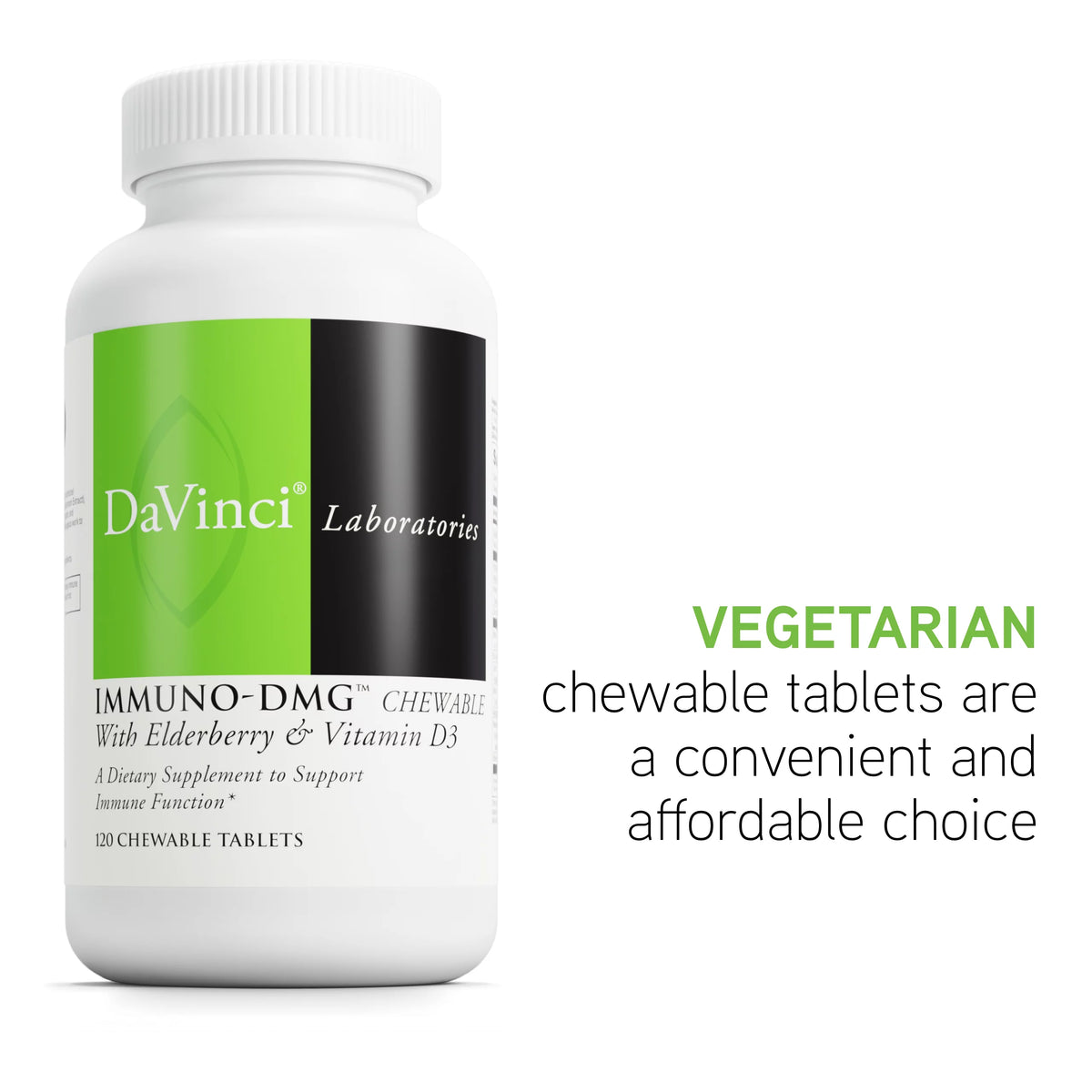 Chewable with Elderberry & Vitamin D3, 120 Chewable Tablets S31945