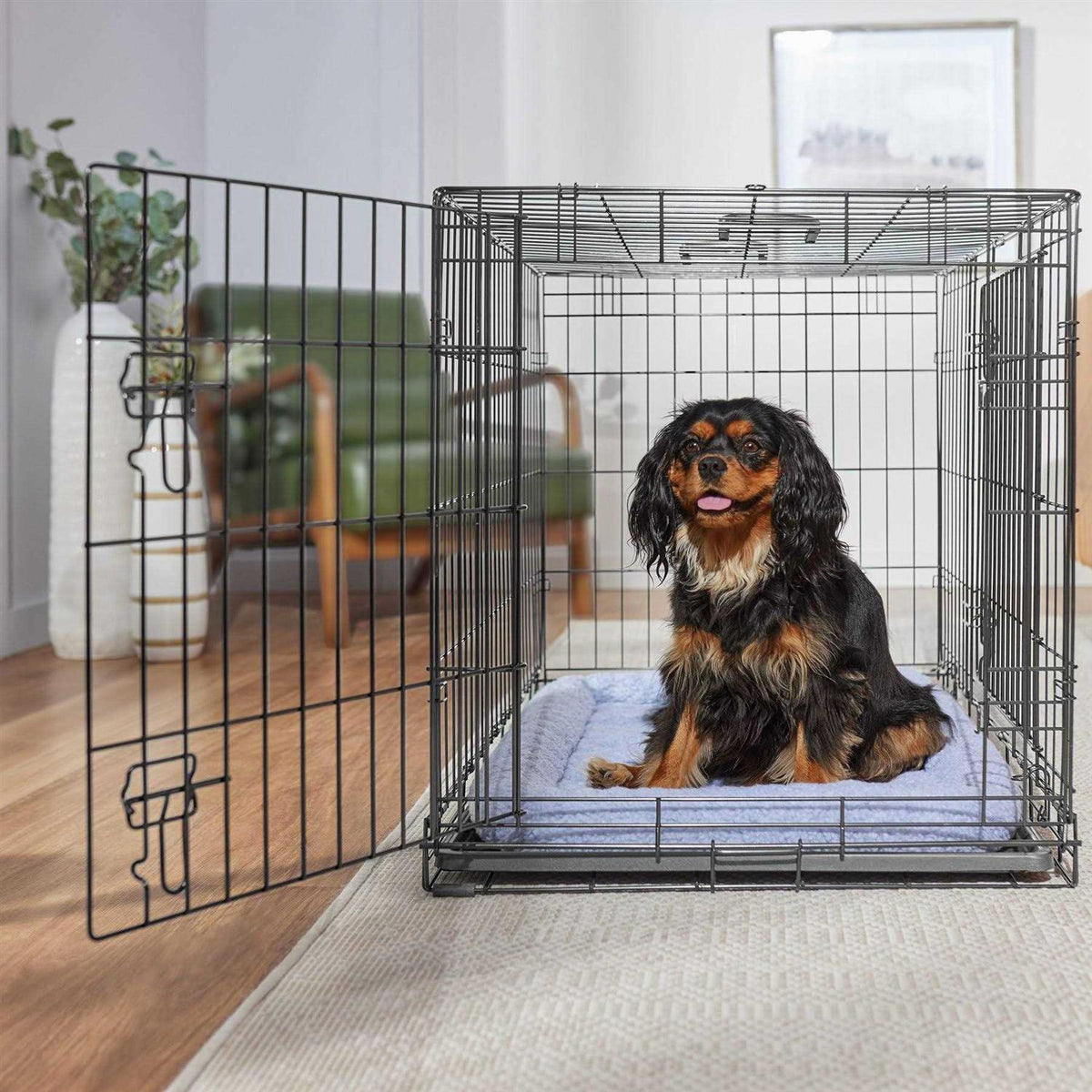 Heavy Duty Collapsible Wire Dog Crate E675658
