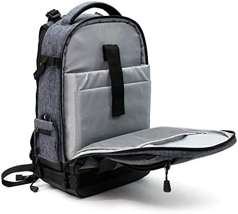 Canvas Camera Backpack with Rain Cover L234250