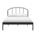 Queen Black Metal Bed J42231