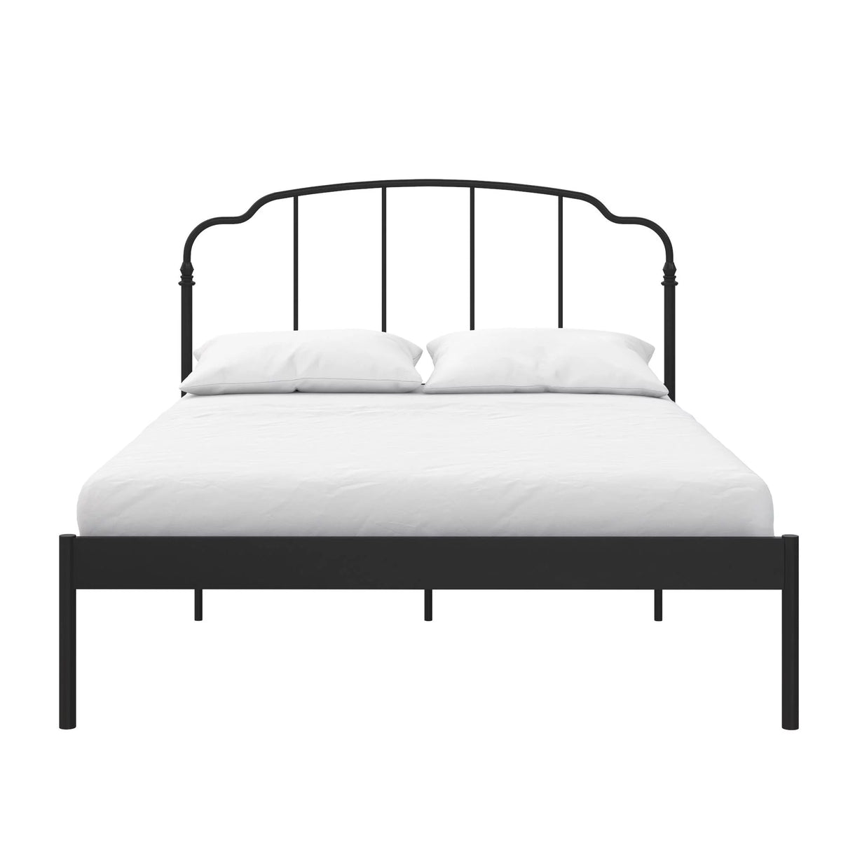 Queen Black Metal Bed J42231