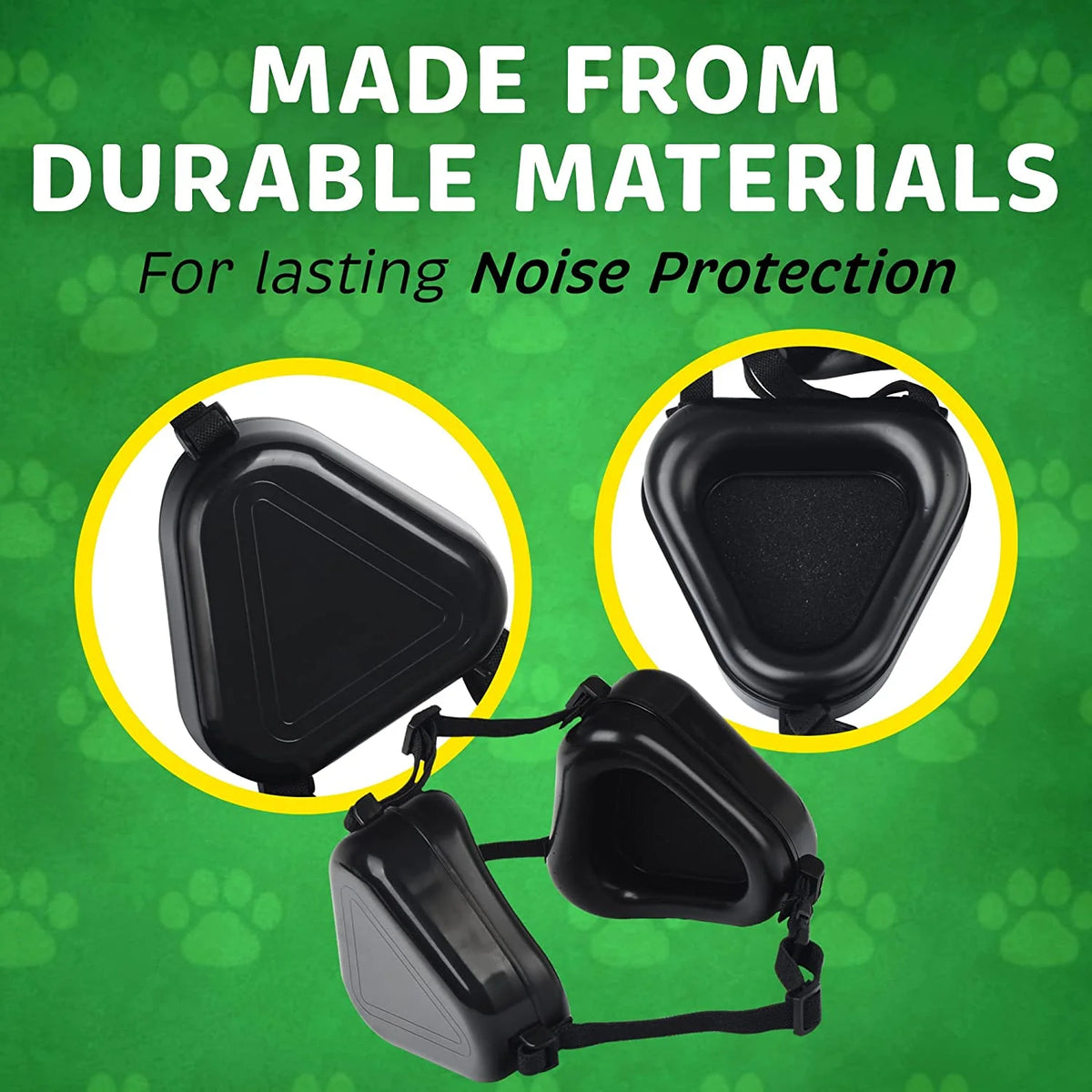 [2 Pack] Dog Ear Muffs for Hearing Protection M9390