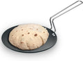 Concave Tava Griddle with Steel Handle, 8.5-Inch K71593