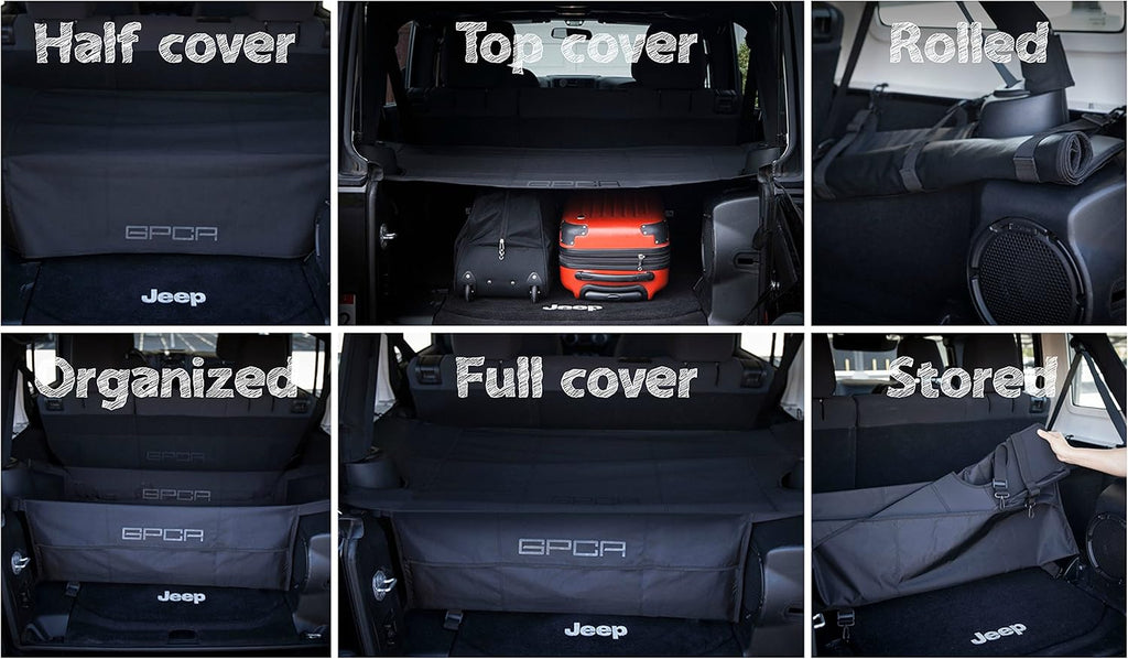 Cargo Cover and Cargo Organizer Tailgate Cover I415