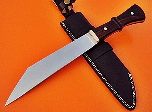 High Carbon Steel SEAX Knife with Rose Wood Handle J845