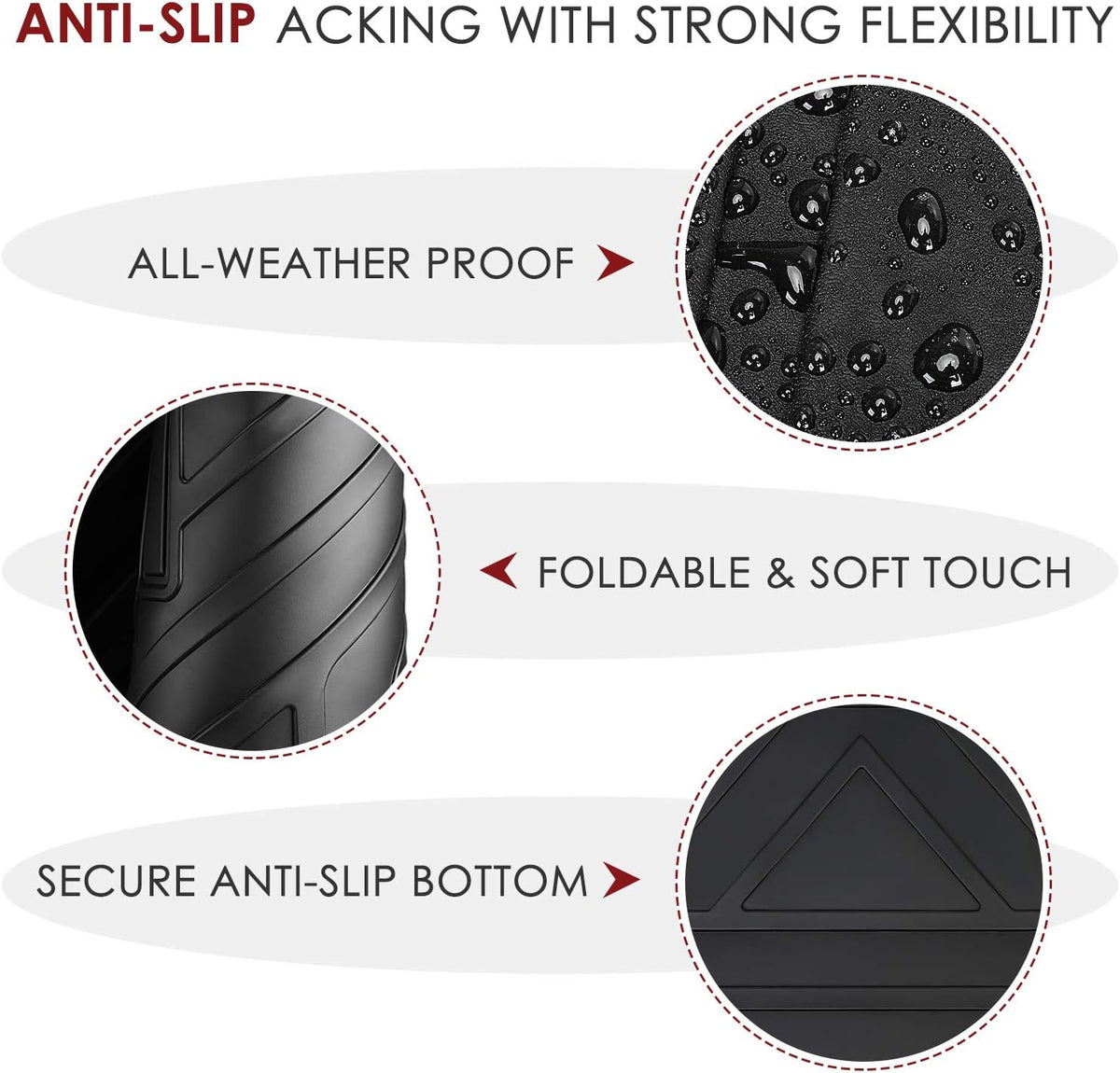 Rear Trunk Liner Pack of 2 A365