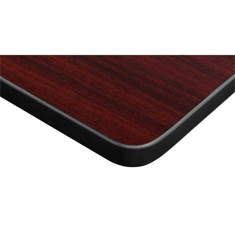 Mahogany Square Breakroom Table V650