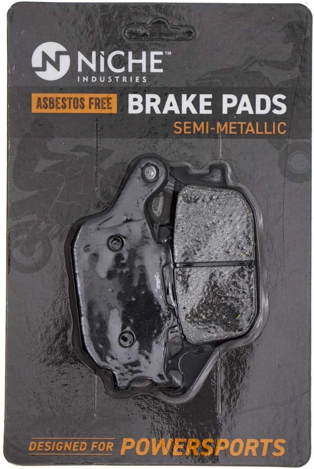 Semi-Metallic Brake Pad Set Pack of 2 T460