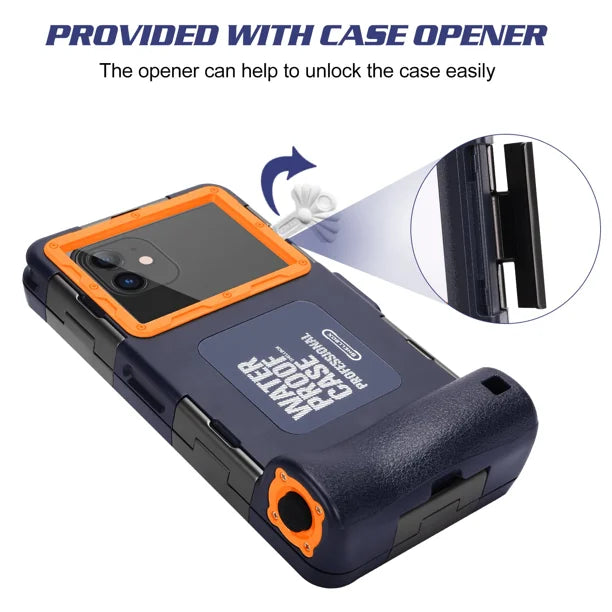 Waterproof Protective Case for Phones Up to 6.9 Inch H93329