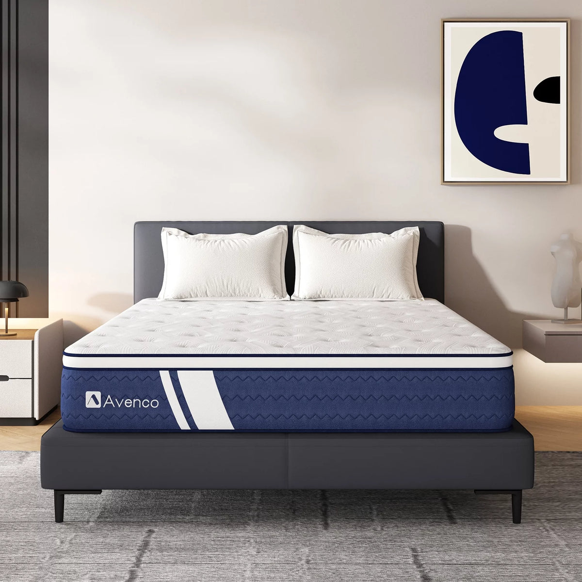Queen Gel Memory Foam Pocket Spring Hybrid Mattress H396