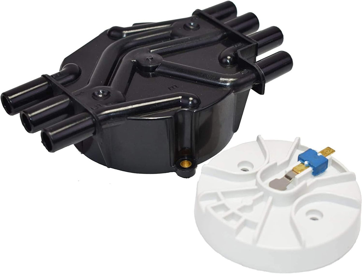 Distributor Cap Rotor Ignition Coil Tune Up Kit with 8.0mm Spark Plug Wires P68369