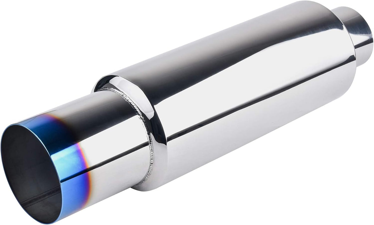 Stainless Steel Exhaust Tip, 18.5" Length, 3'' Inlet 4'' Outlet, Pack of 2 W19388