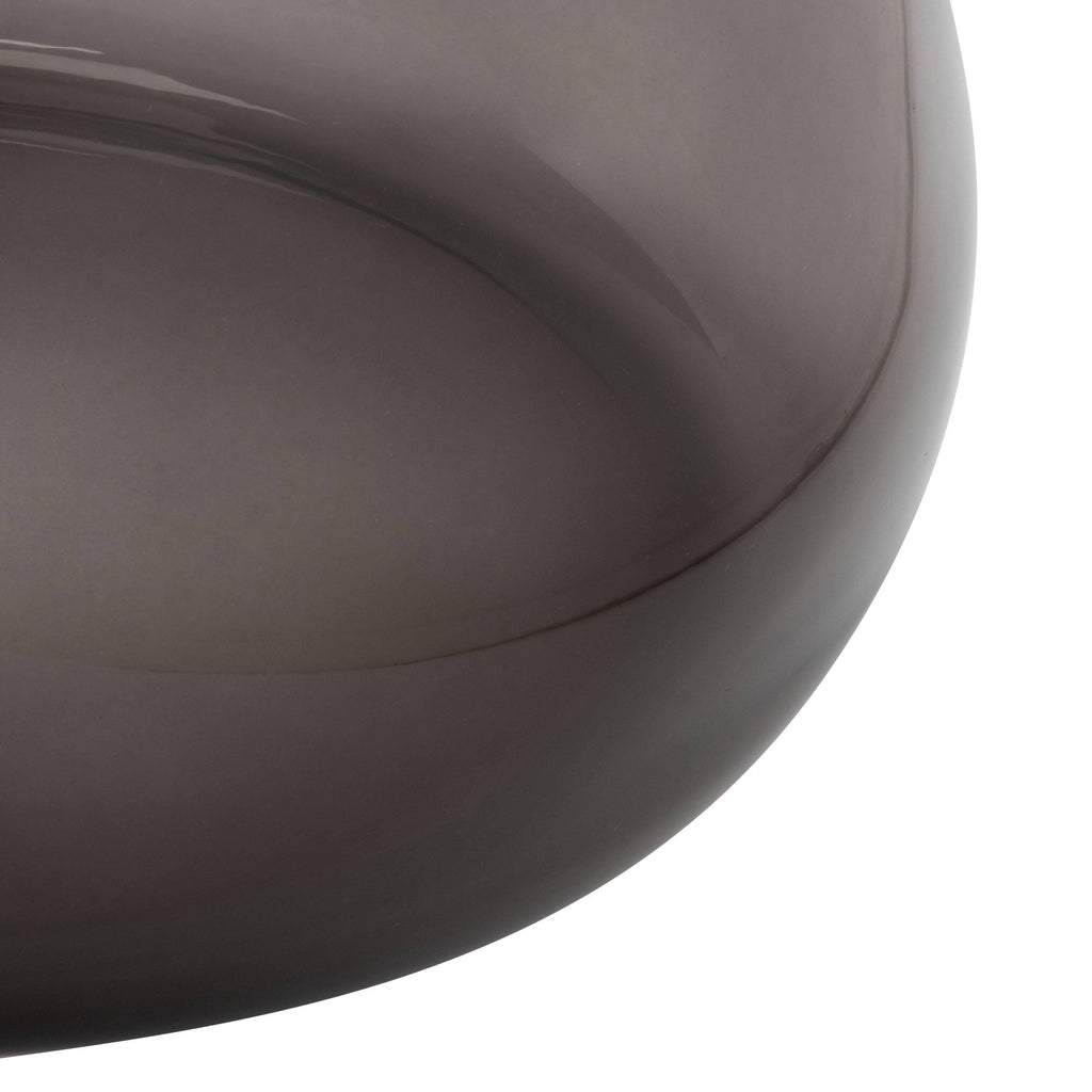 Black & Green Glass Base Table J66171