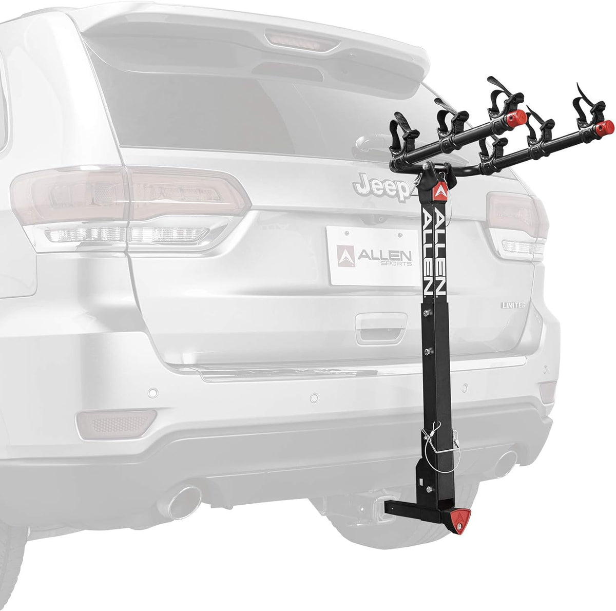 3-Bike Hitch Rack for 1 1/4 in. and 2 in. Hitch H627296