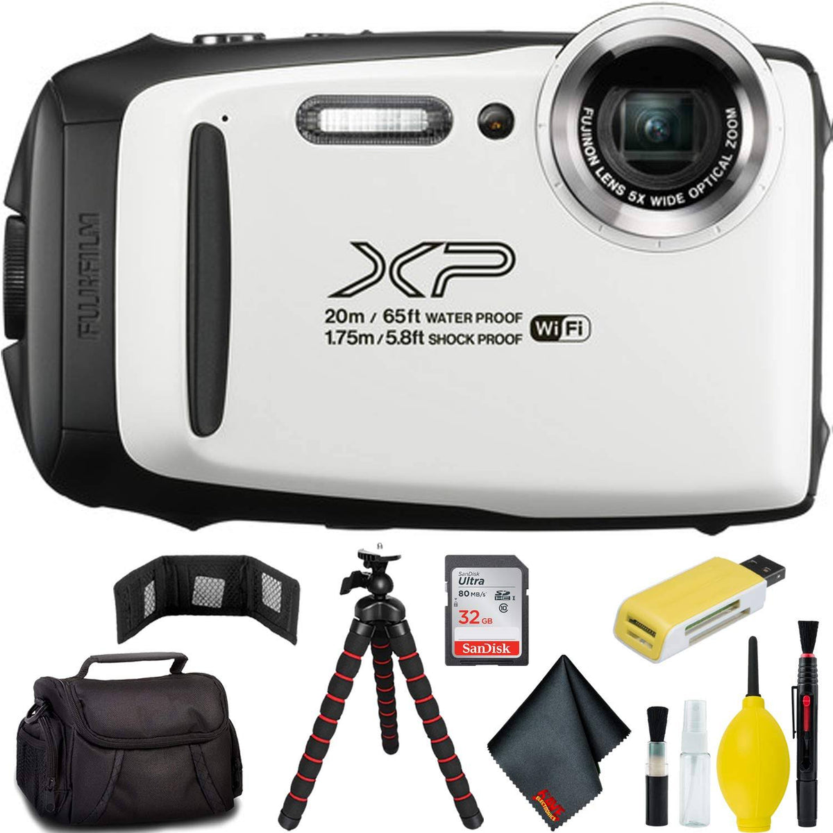 White Digital Camera Q302094