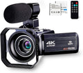 4K 48MP Camcorder with Microphone & Remote Control WiFi Digital Camera B38271
