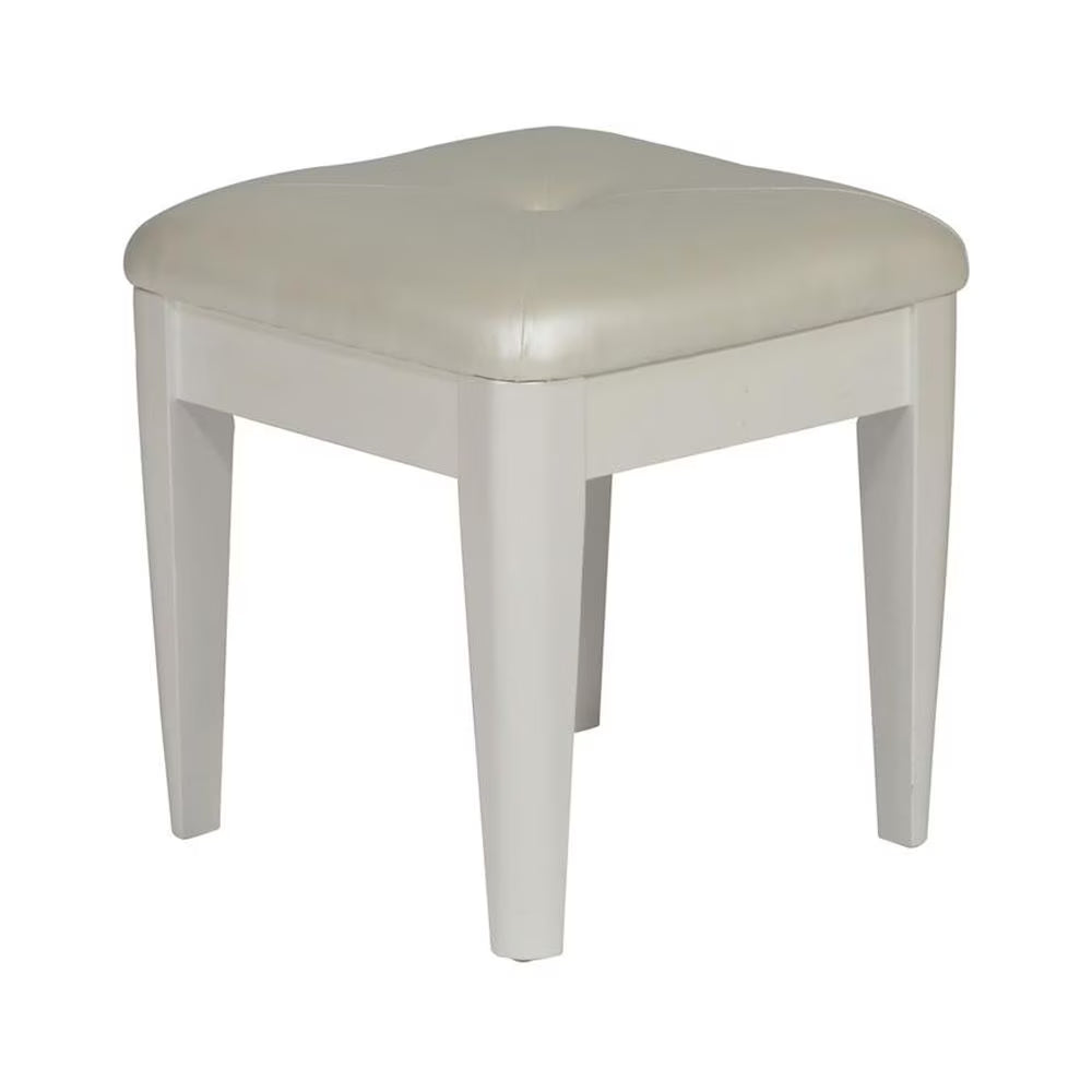 White Vanity Stool X5974