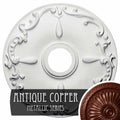 18x22OD x 3 1/2x22ID x 1 1/4x22P Ceiling Medallion Hand-Painted Golden Oak K22675