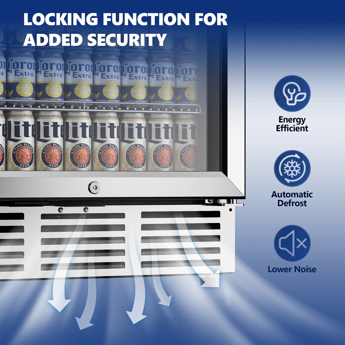 15 Beverage Cooler 32 Bottle Wine Fridge Glass Door B654299