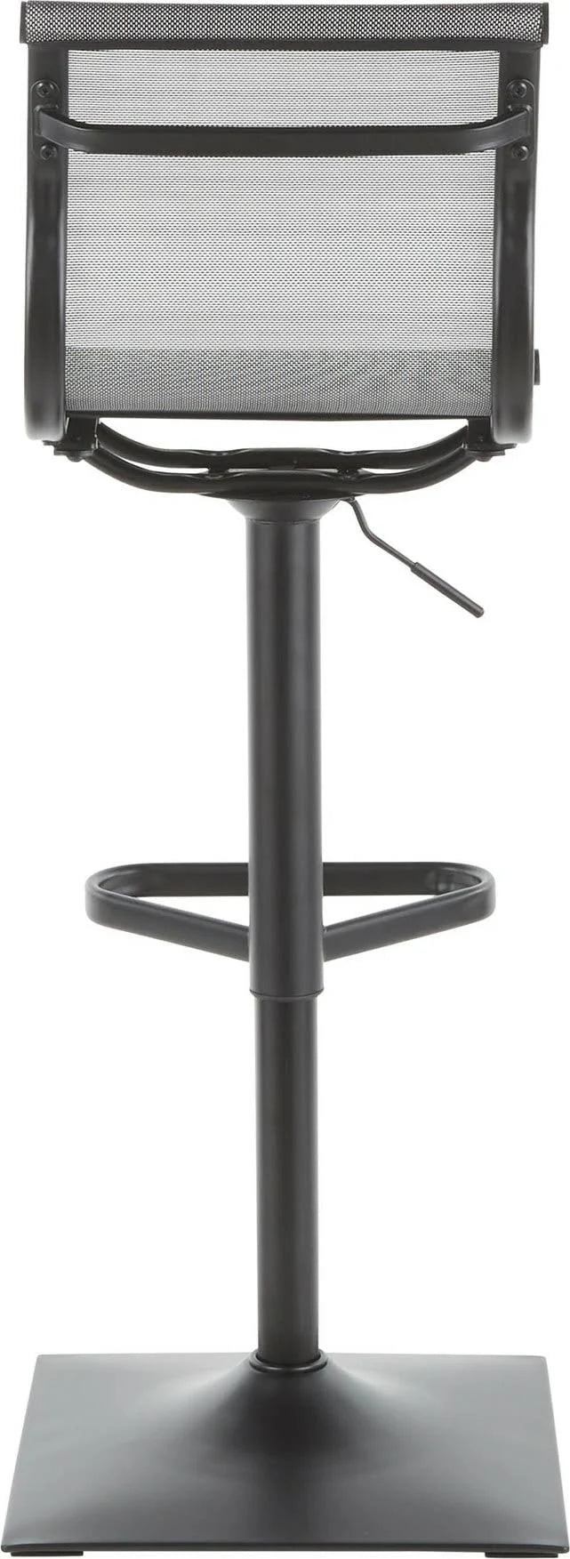 Black Silver Barstool Y828