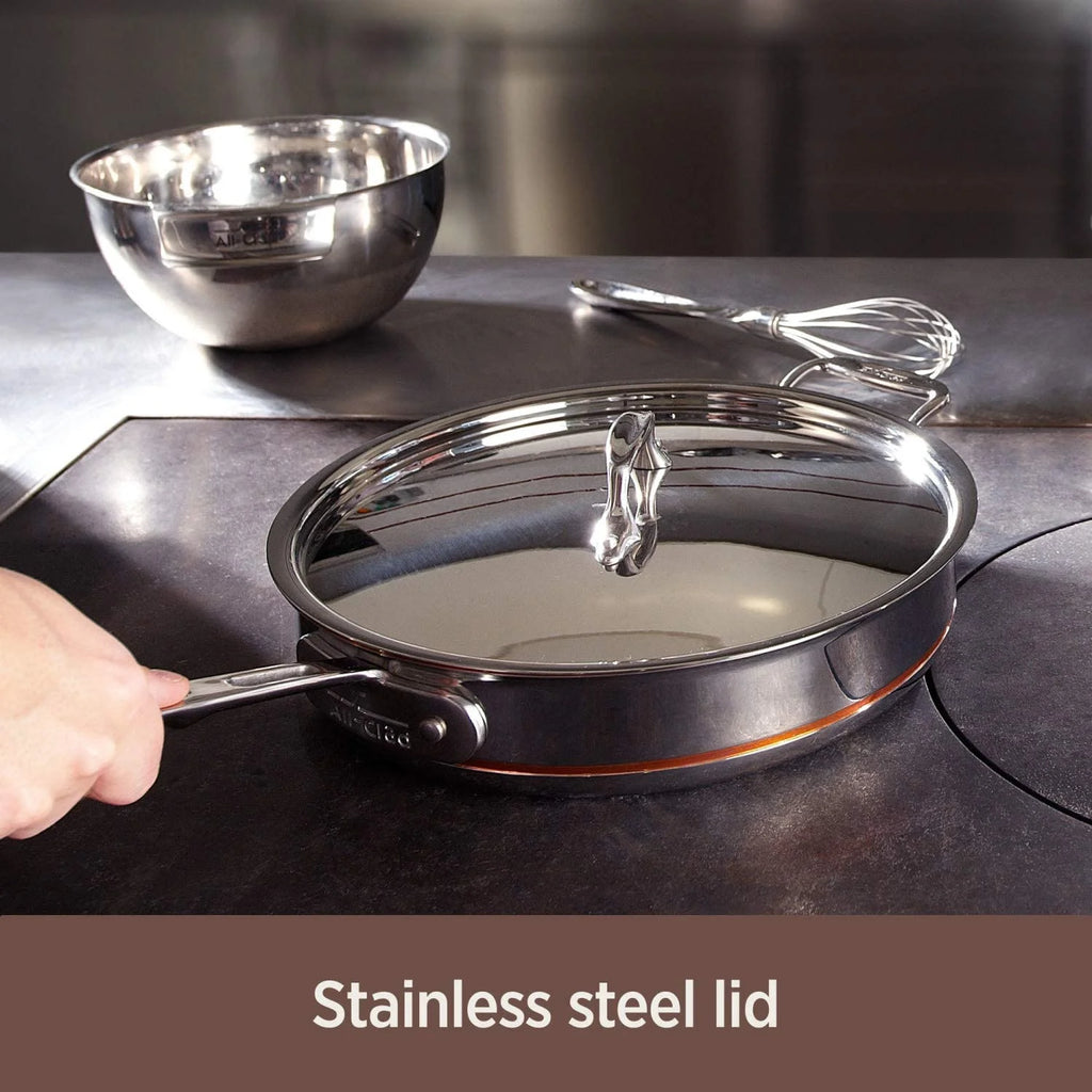 Copper Core 5-Ply Stainless Steel 14 Piece Cookware Set A2130